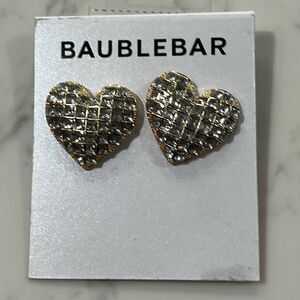 Baublebar heart earrings